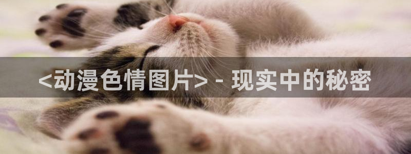 囧次元下载网站：<动漫色情图片> - 现实中的秘密