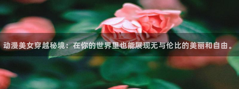 囧次元看动漫免费：动漫美女穿越秘境：在你的世界里也能展现无与伦比的美丽和自由。