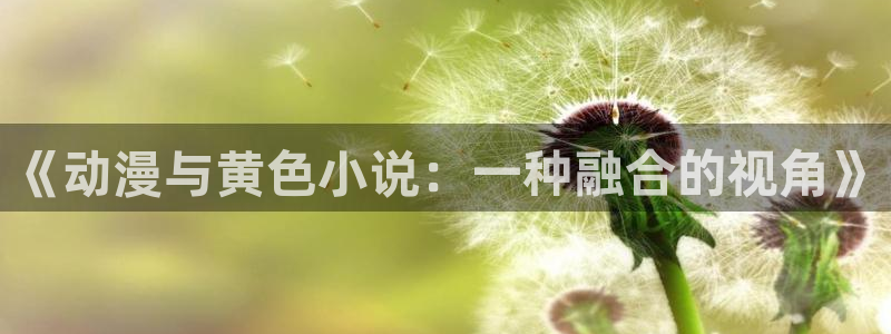 囧次元官方网站入口安卓版：《动漫与黄色小说：一种融合的视角》