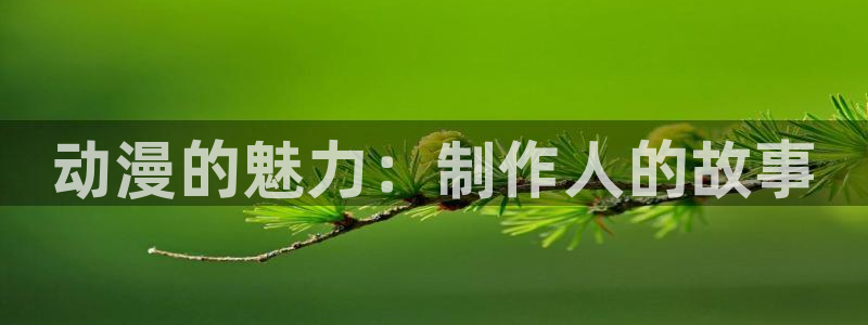 囧次元app官网入口下载：动漫的魅力：制作人的故事