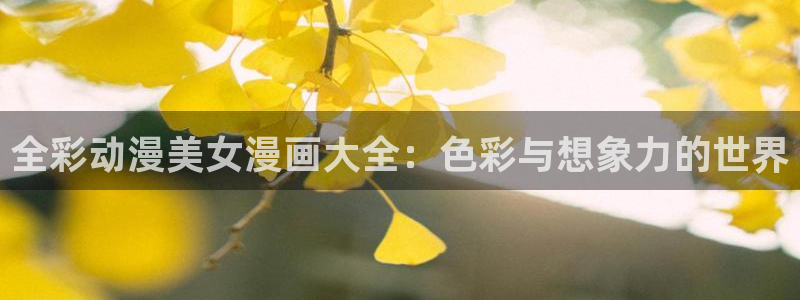 囧次元最新版官方正版：全彩动漫美女漫画大全：色彩与想象力的世界