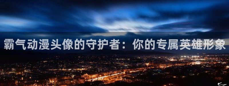 囧次元下载官方app：霸气动漫头像的守护者：你的专属英雄形象